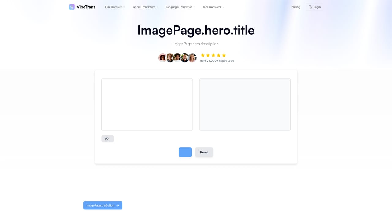 VibeTrans — Run a second content type
