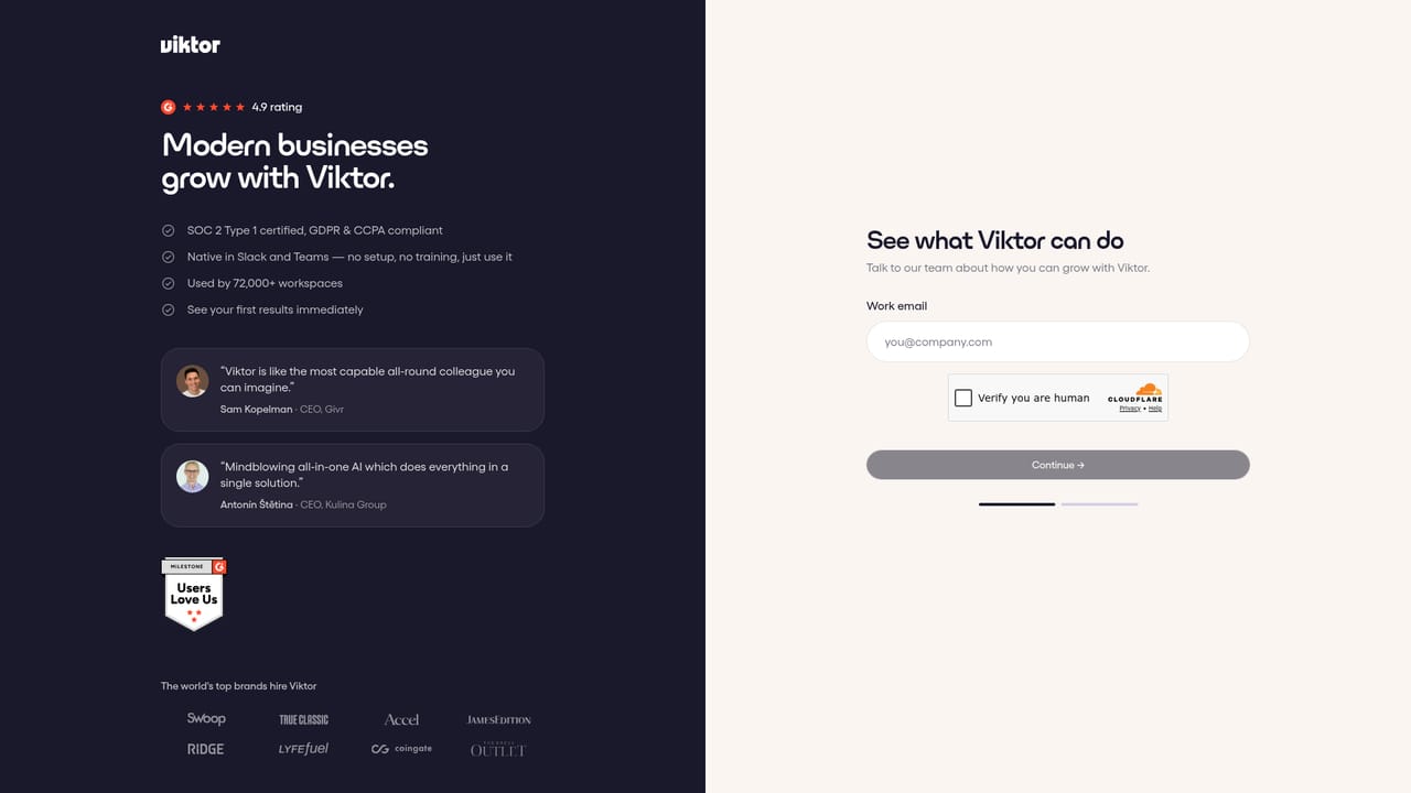 viktor.com — Talk to sales for team rollout