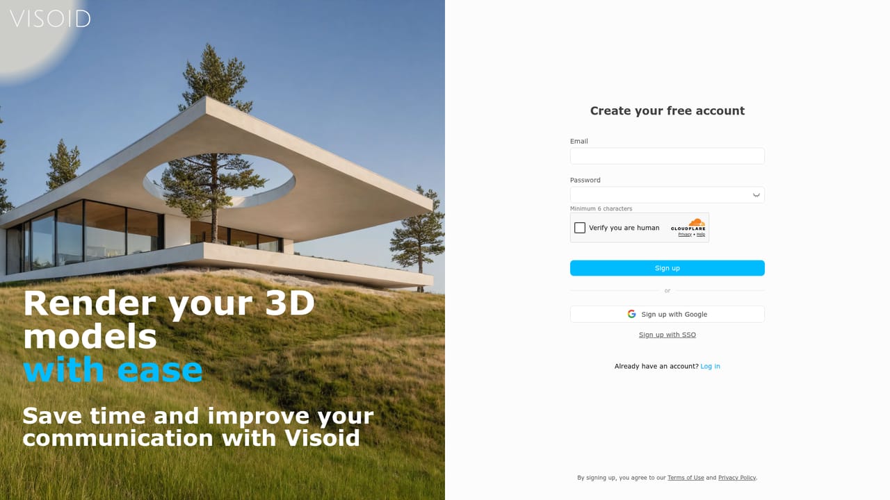 Visoid — Create a free account
