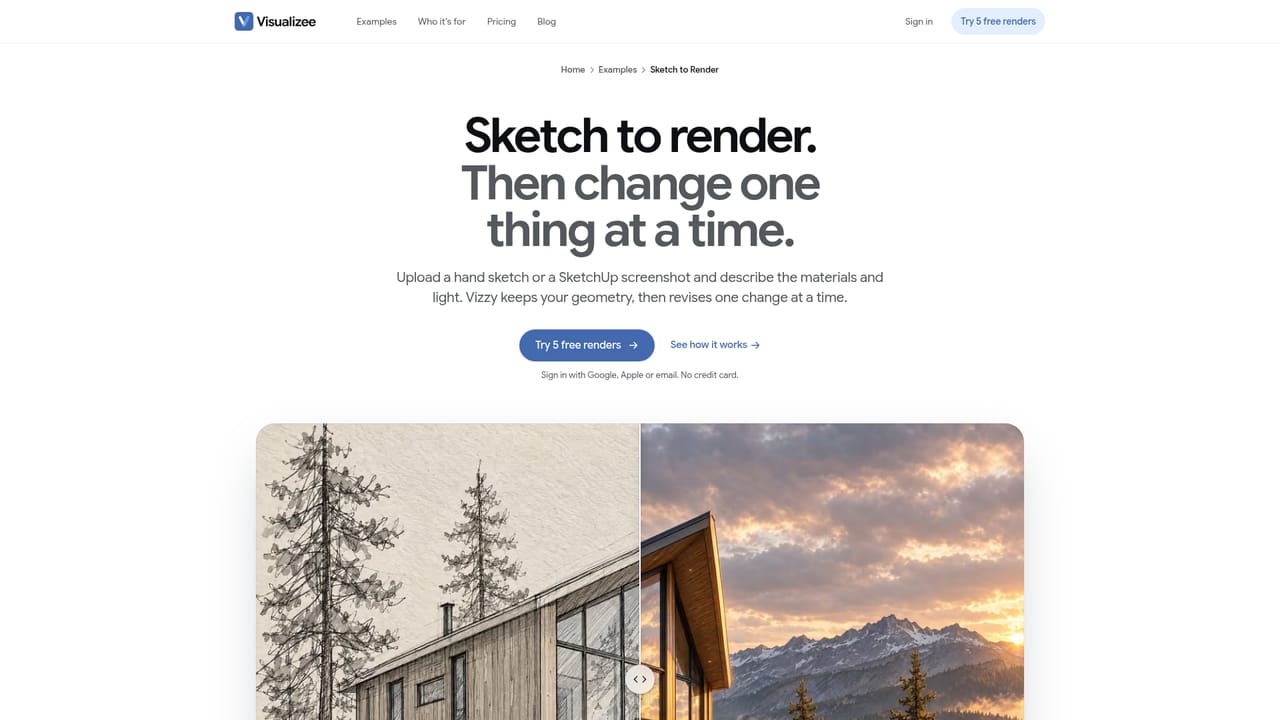 Visualizee — Capture and upload your model view