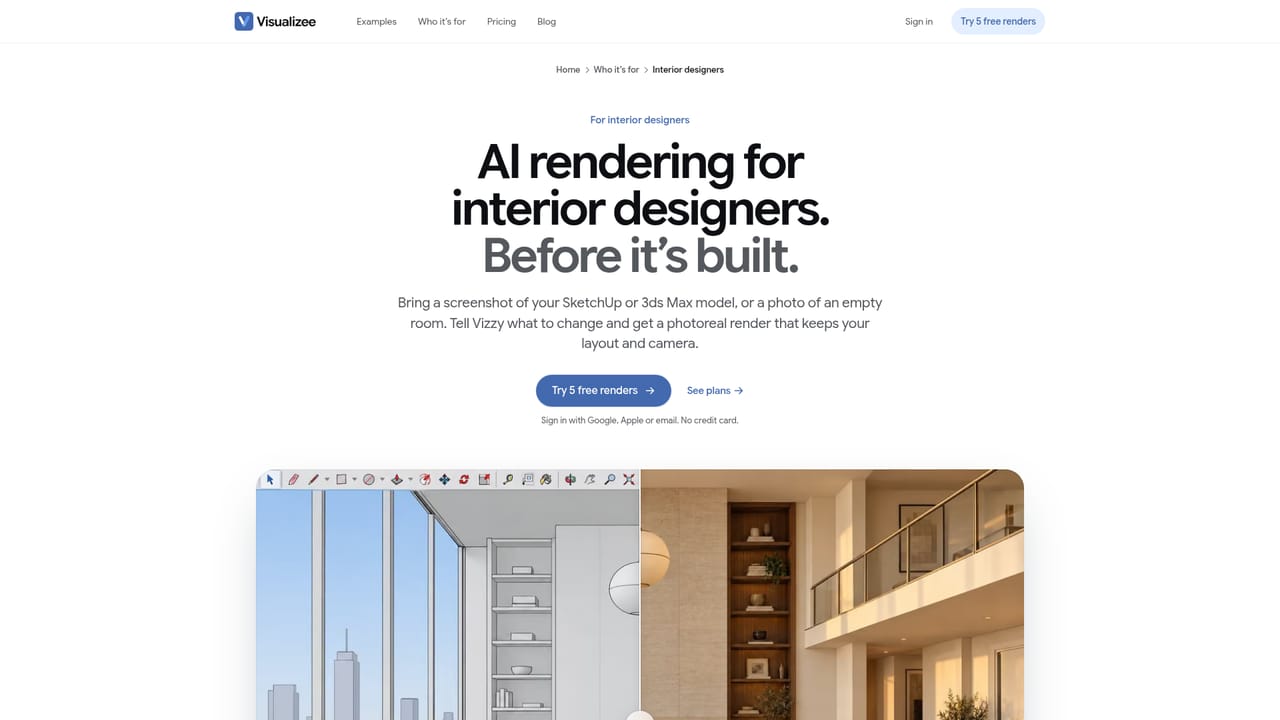 Visualizee — Pick quality and export