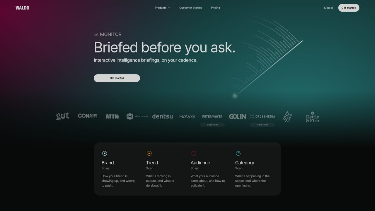 Waldo — Request a Monitor demo for always-on tracking