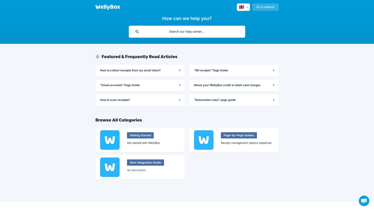 Wellybox — Get help when needed