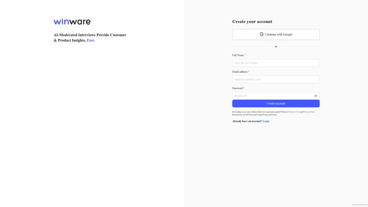 Winware — Start a free trial