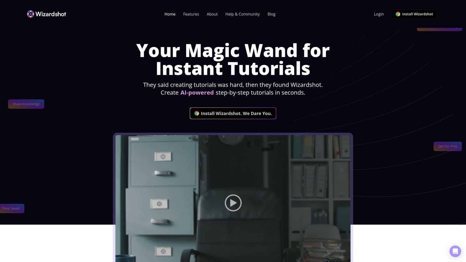 Wizardshot — Install the Wizardshot Chrome extension