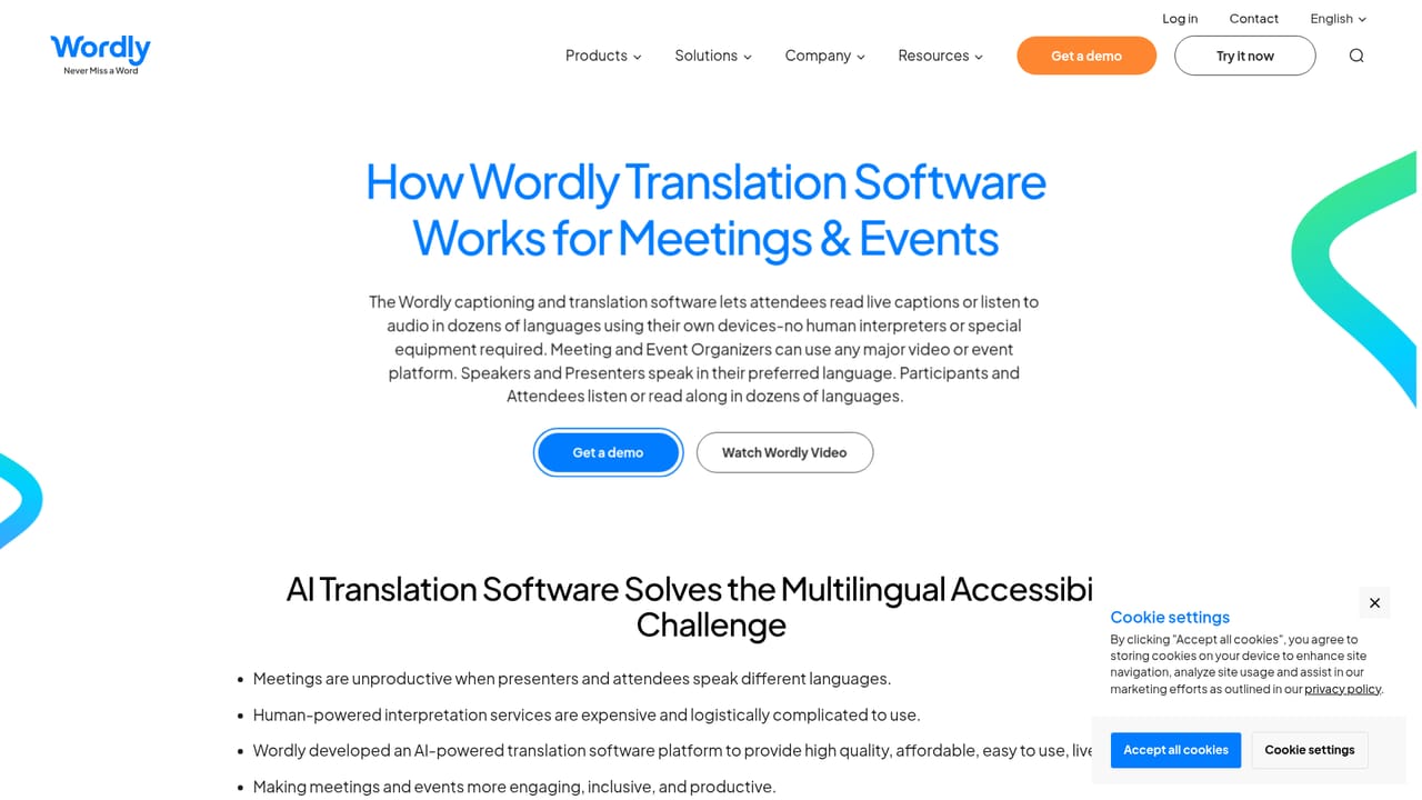 Wordly AI Translation — Share attendee access instructions
