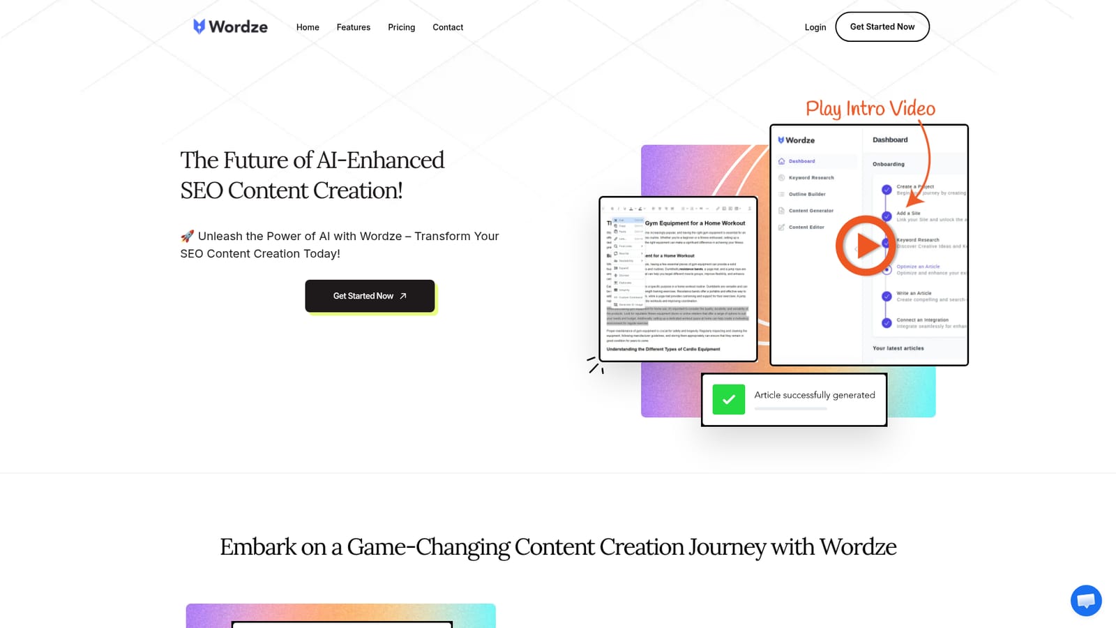 Wordze — Create your account
