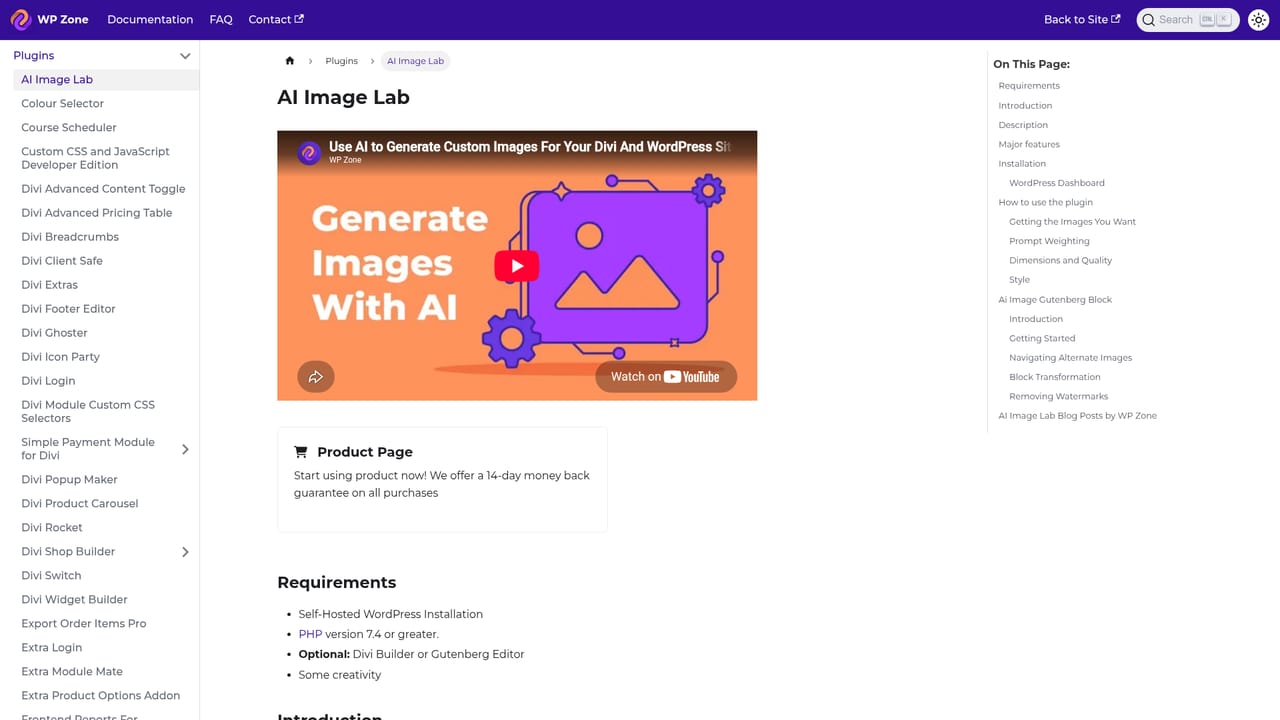 WPZone — Connect the site to your account