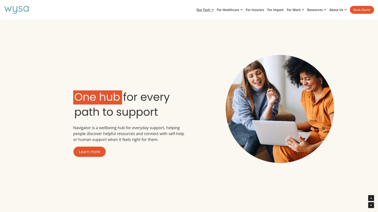 Wysa — Understand guided referral through Navigator