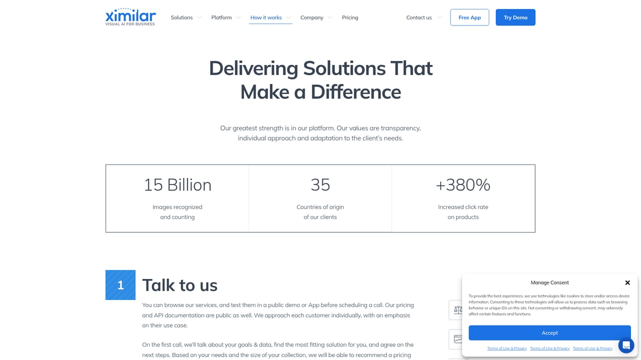 Ximilar — Read the how it works overview