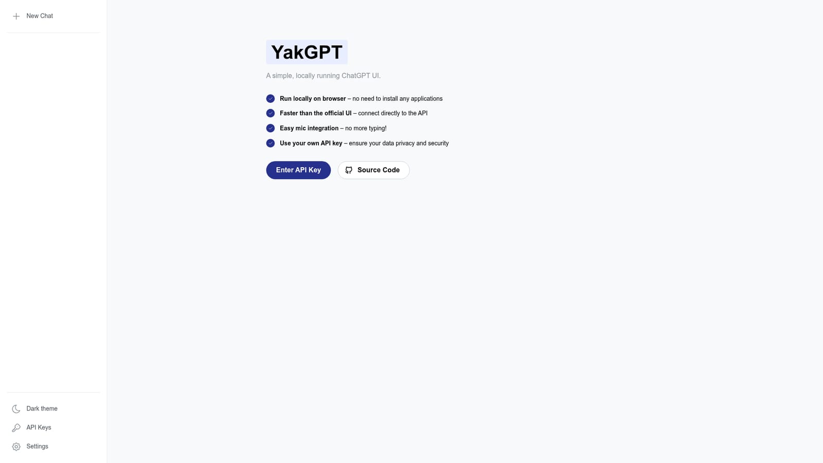 YakGPT — Open YakGPT in your browser