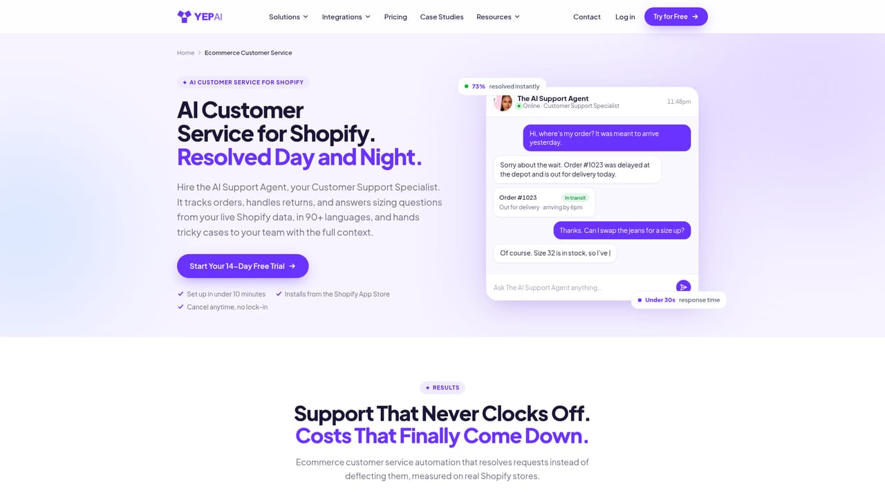 Yep AI — Check the support playbook