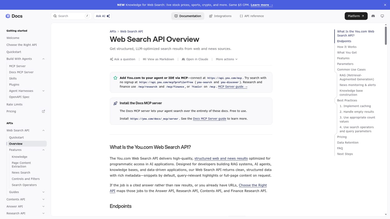 You — Run your first search query