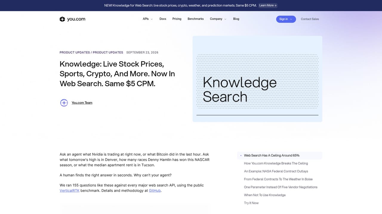 You — Add knowledge sources