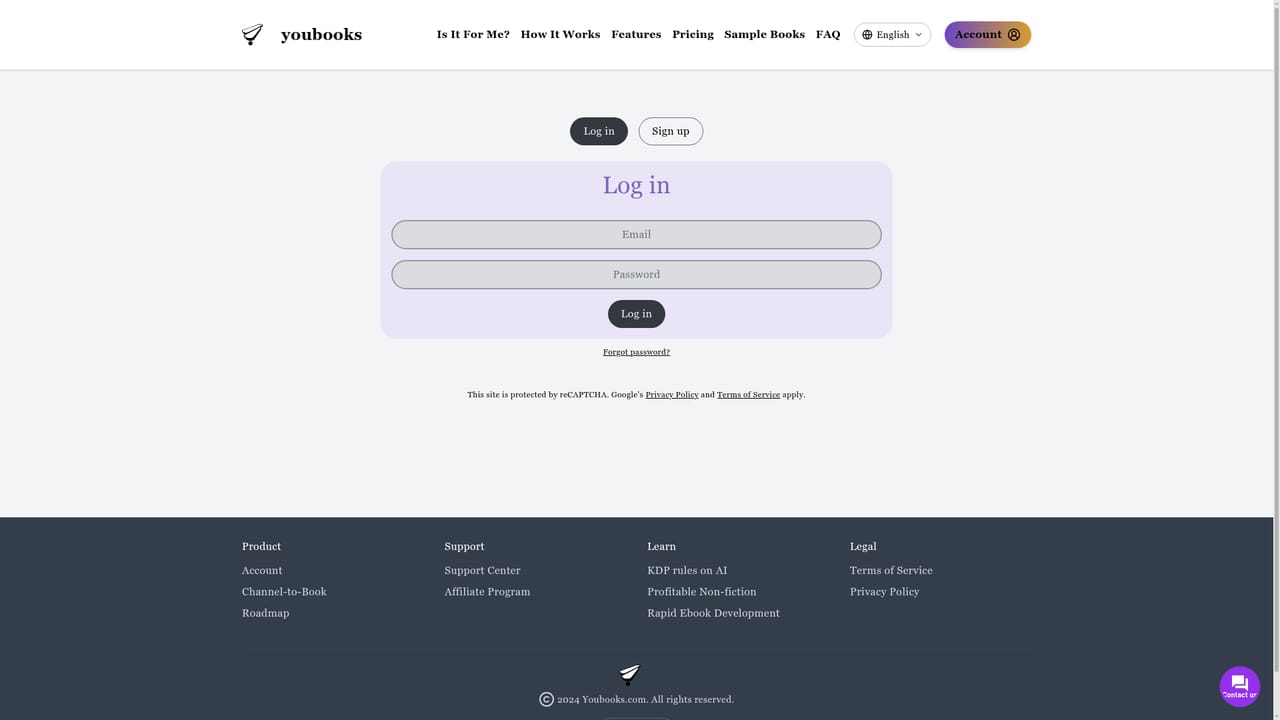 Youbooks — Train a Human model on your writing
