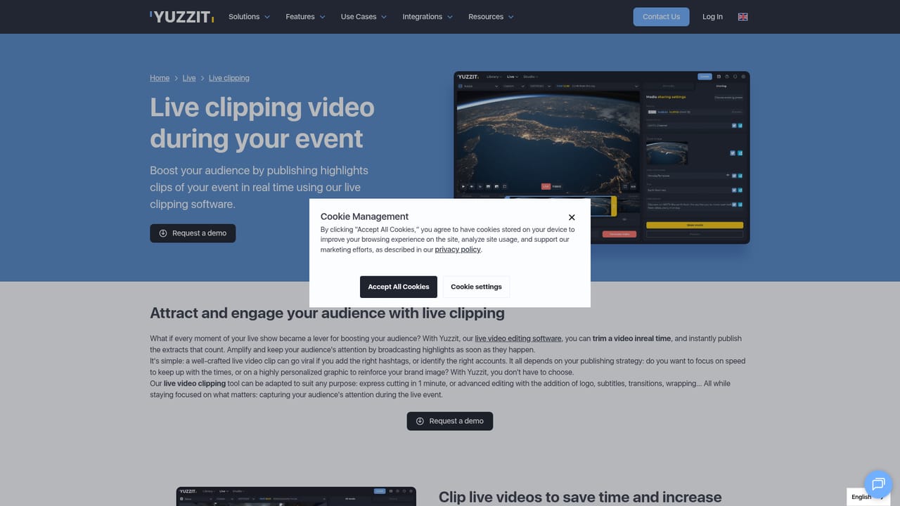 Yuzzit — Connect your live stream and capture it