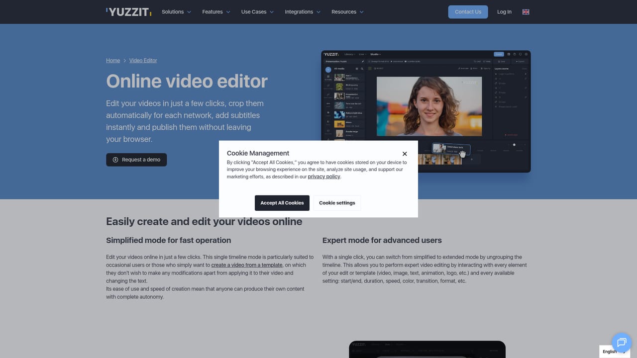 Yuzzit — Reframe, subtitle and brand in the studio