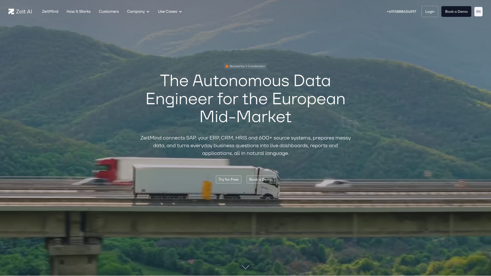 Zeit AI — Read the product overview and use case tabs