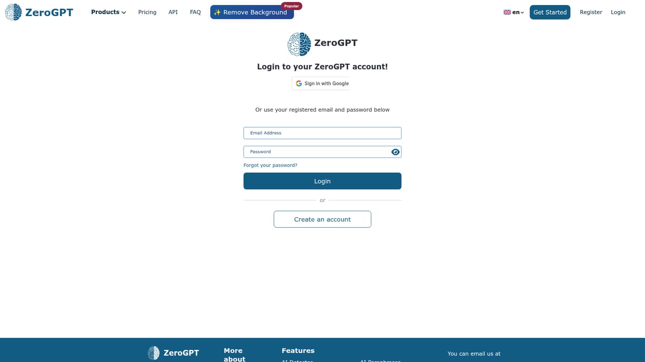 ZeroGPT — Upgrade for volume
