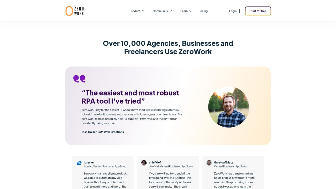ZeroWork — Read user reviews before upgrading