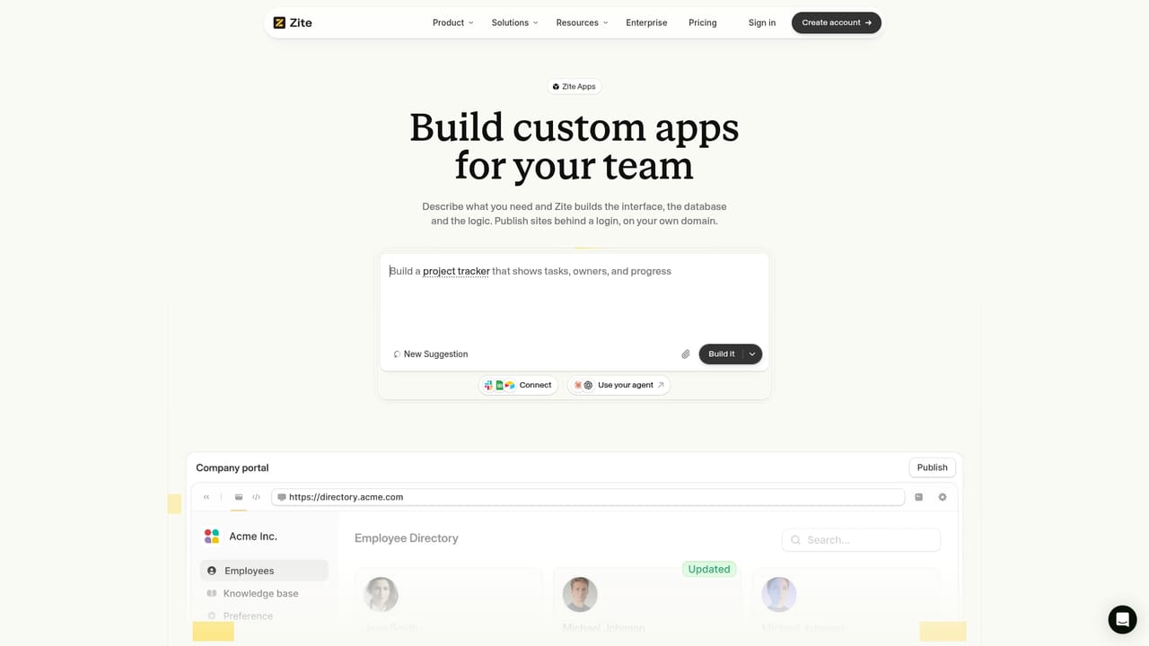 Zite — Set roles and deploy to users
