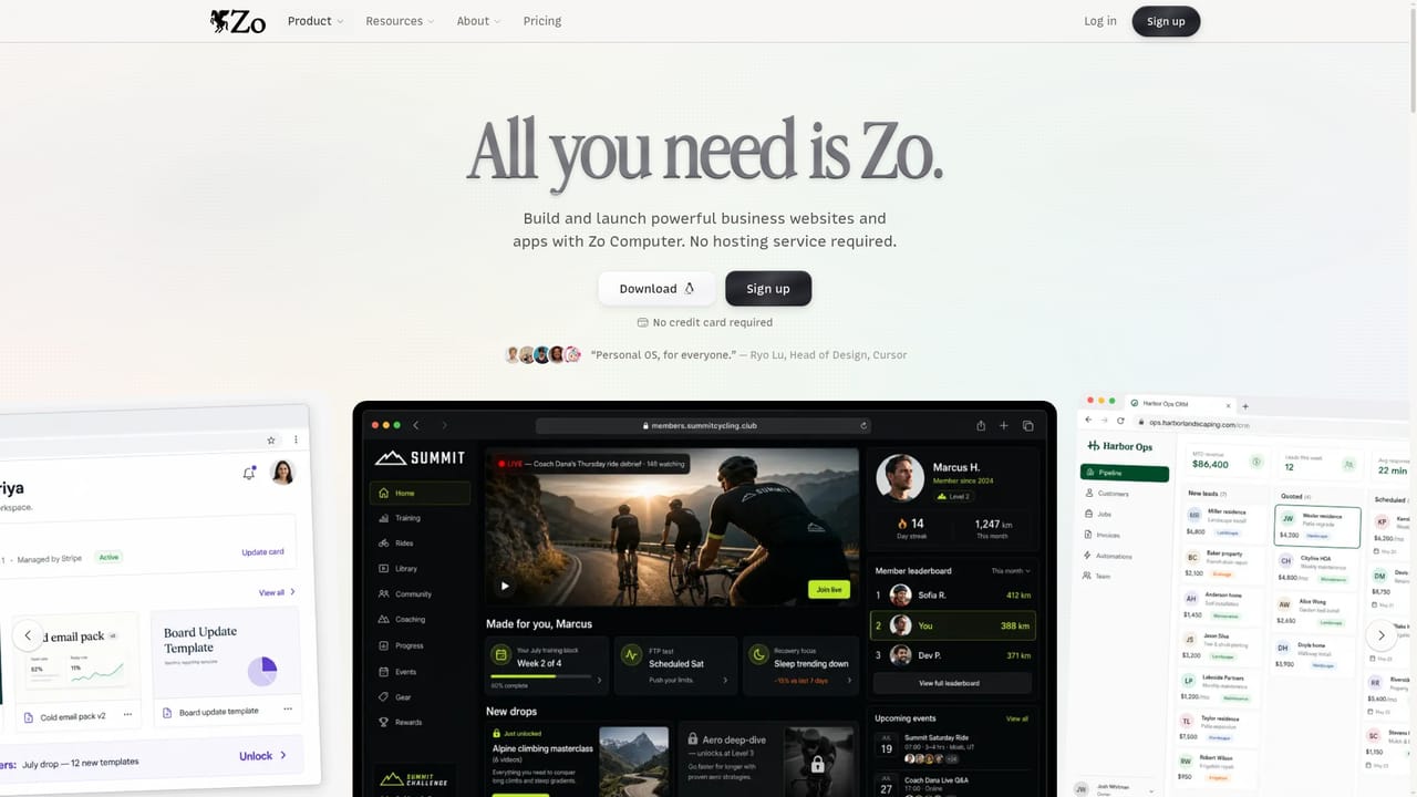 Zo Computer — Build and publish a Space site
