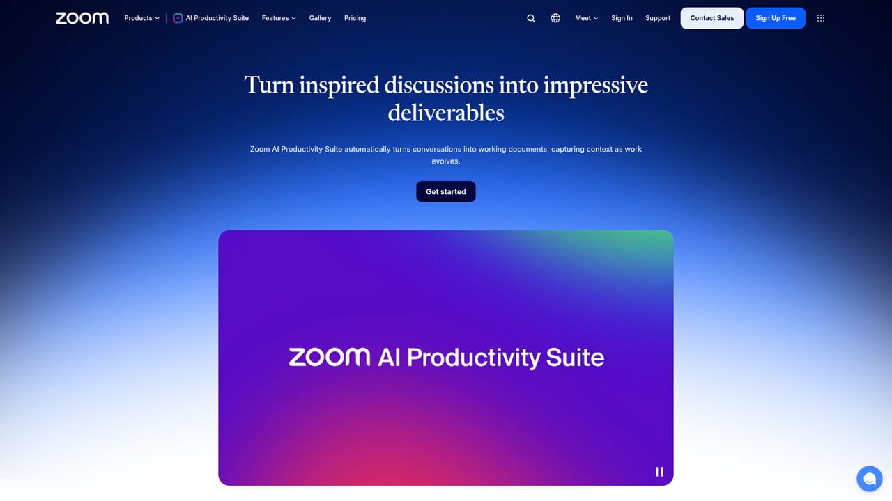 Zoom AI Companion — Review the plans and allowances