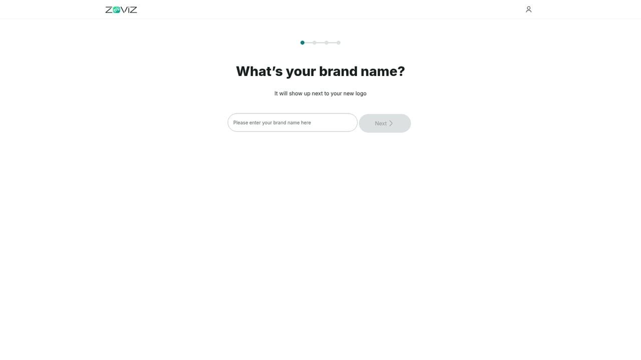 Zoviz — Generate and pick a logo