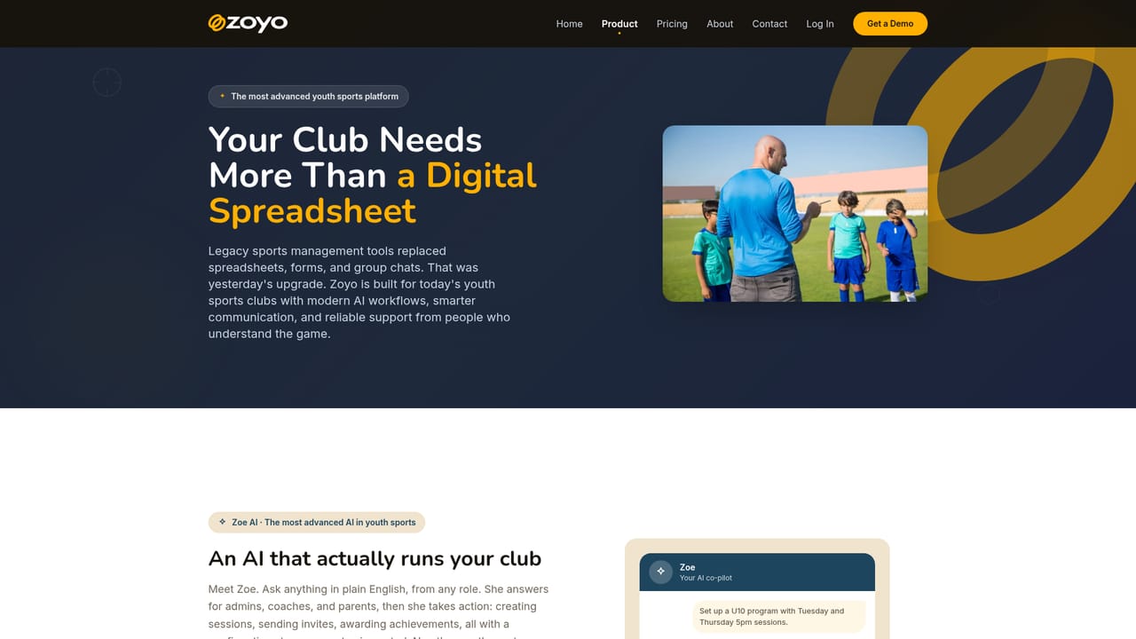 ZOYO — Review the feature set by role