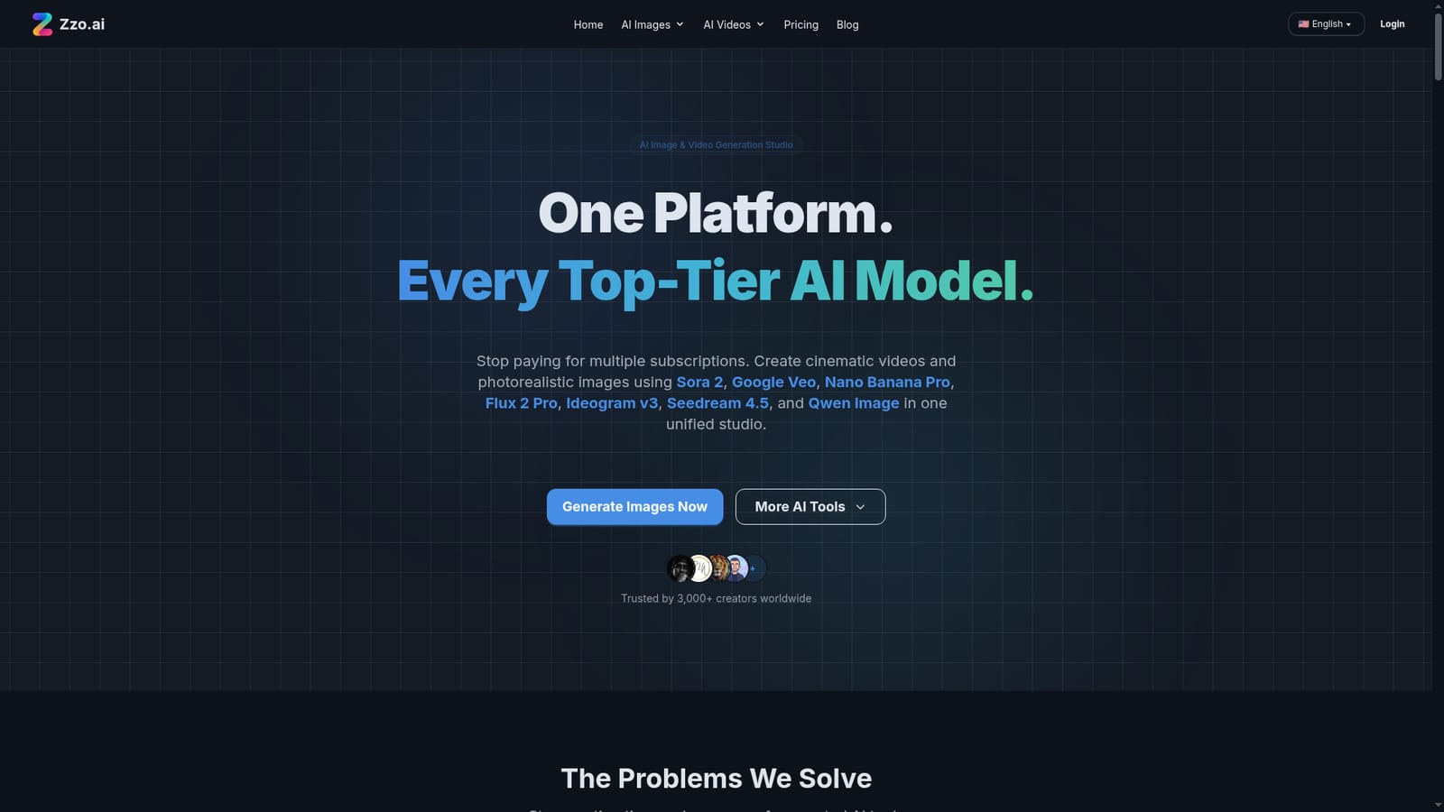 Zzo.ai — Register for free credits