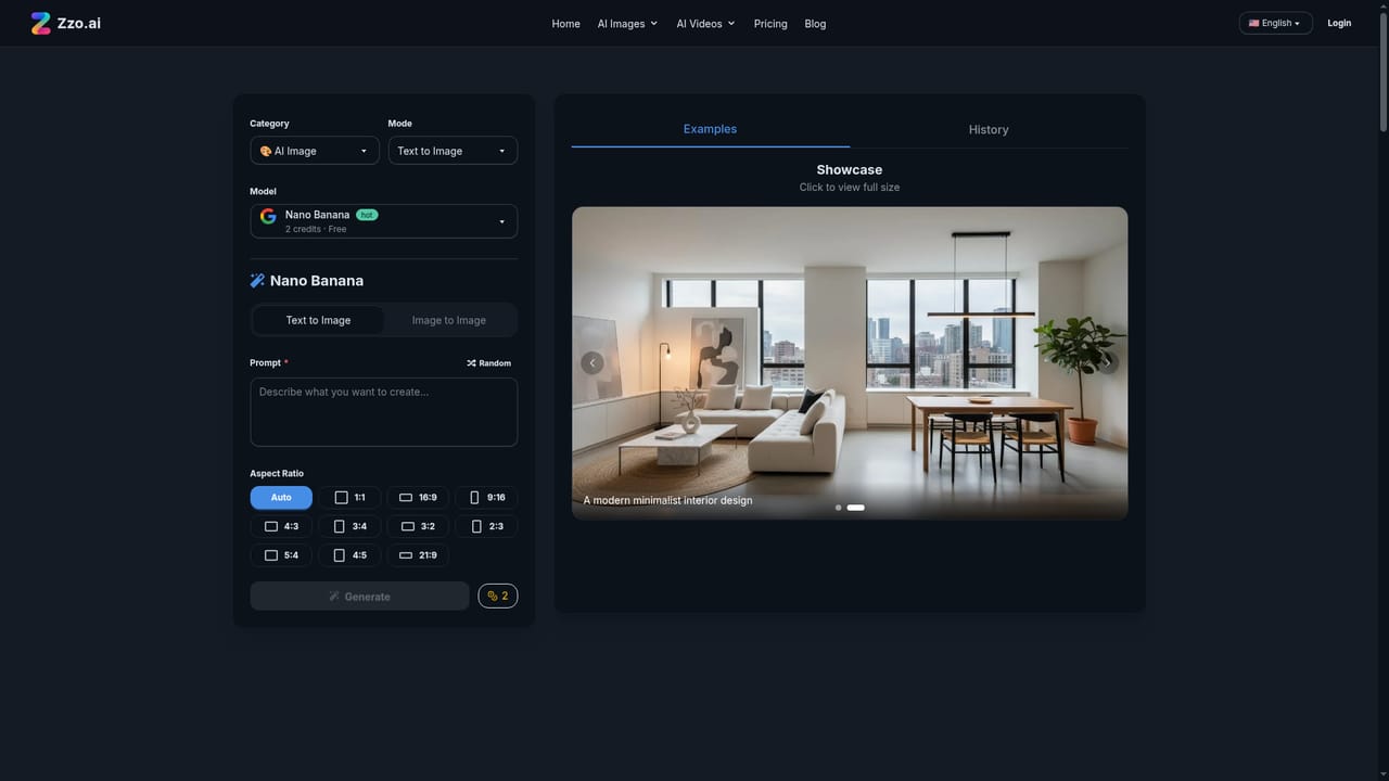 Zzo.ai — Open the image generator